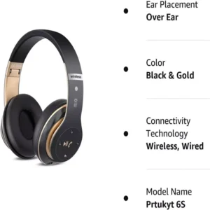 Wireless Headphones Bluetooth Noise Cancelling Stereo