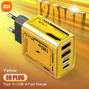 120W Charger Ultra Fast Charging Type-C GaN Phone Charger USB-C