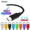 USB Type C Cable Fast Charging USb C Cables Type-c Data Cord Charger