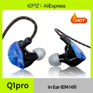 EPZ Q1 Pro Wired HIFI Bass Earbuds IEM In Ear Gaming Earbuds