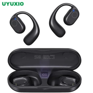 Open Ear Headphones Bluetooth 6.0 Wireless Sports Earbuds with Digital Display