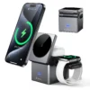 3 in 1 Charging Station Multiple Devices Apple, Portable Charger iPhone