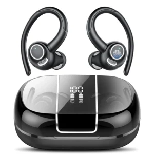 Headphones Wireless Earbuds Sport , 48H Wireless Earphones with HD Mic