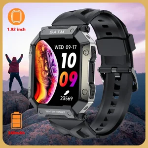 1.92-inch HD Screen Fashionable Outdoor Waterproof Strong Sleep Health Fitness Monitor Sports Smartwatch