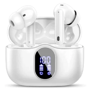 Wireless Earbuds with Bluetooth 5.3, In-Ear Headphones Featuring 4 ENC Mics