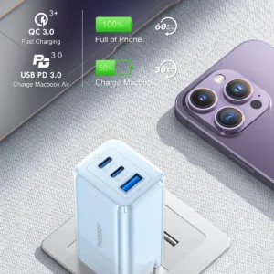 65W USB C GaN Fast Charging Charger