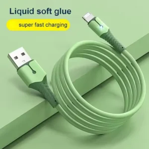 Multi Color Lightweight Liquid Data Cable Suitable