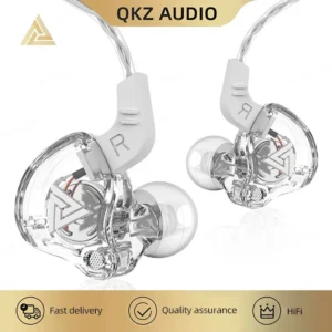 AK6 In Ear Earphone 6 Dynamic Driver Unit Headphone With Mic Stereo Sports HiFi Subwoofer