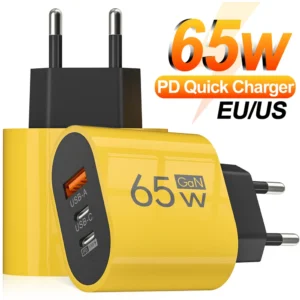 65W GaN Fast Charging Universal USB Type C Phone Charger