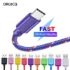 USB Type C Cable Nylon Braided 1M 2M 3M Data Sync Fast Charging USB C Cable